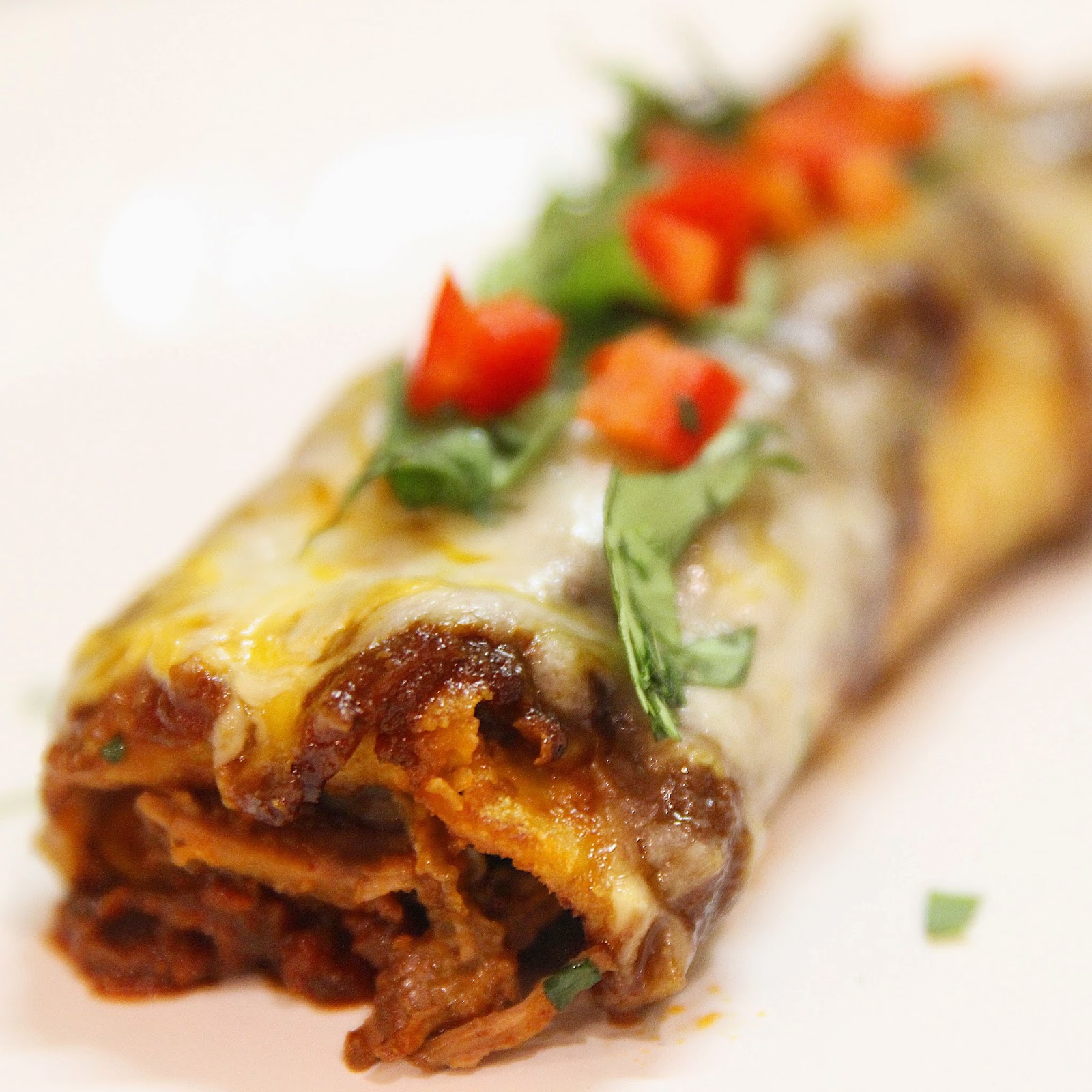 authentic mexican ground beef enchiladas